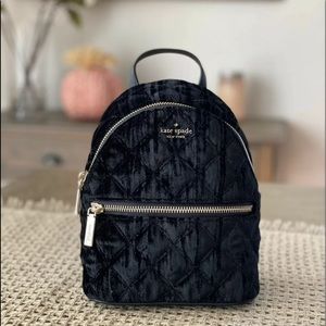 KATE SPADE NATALIA MINI CONVERTIBLE BACKPACK BLACK